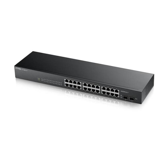 Zyxel - GS-1900-24 v2 Gestionado L2 Gigabit Ethernet (10/100/1000) 1U Negro