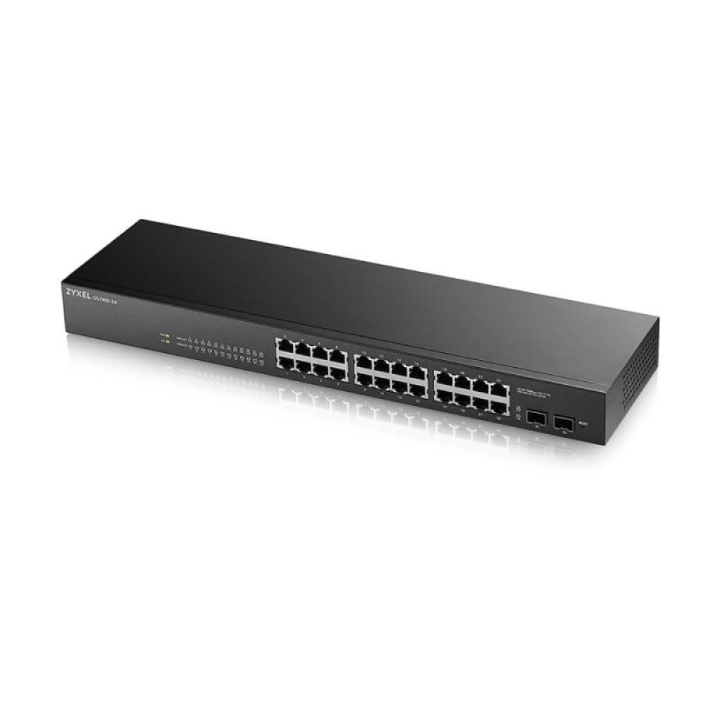 Zyxel - GS-1900-24 v2 Gestionado L2 Gigabit Ethernet (10/100/1000) 1U Negro