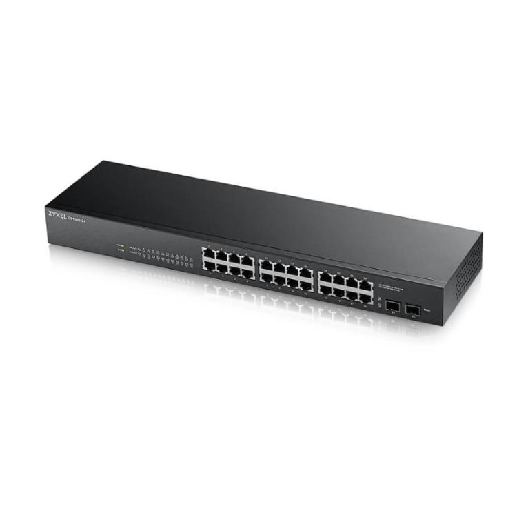 Zyxel - GS-1900-24 v2 Gestionado L2 Gigabit Ethernet (10/100/1000) 1U Negro