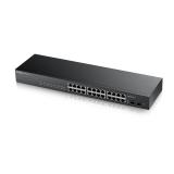 Zyxel - GS-1900-24 v2 Gestionado L2 Gigabit Ethernet (10/100/1000) 1U Negro
