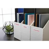 DYMO - D1 - Etiquetas estándar - Rojo sobre blanco - 12mm x 7m