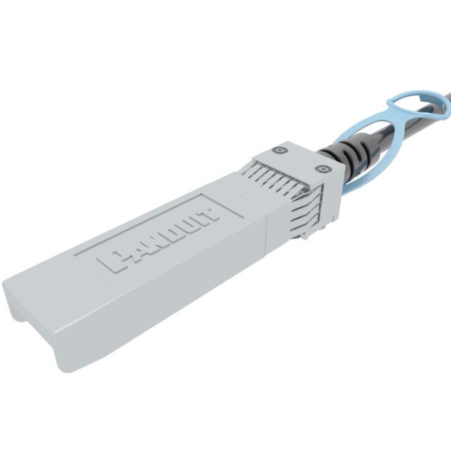 Panduit - PSF2PZA2MBL Cable de fibra óptica e InfiniBand 2 m SFP28 Negro