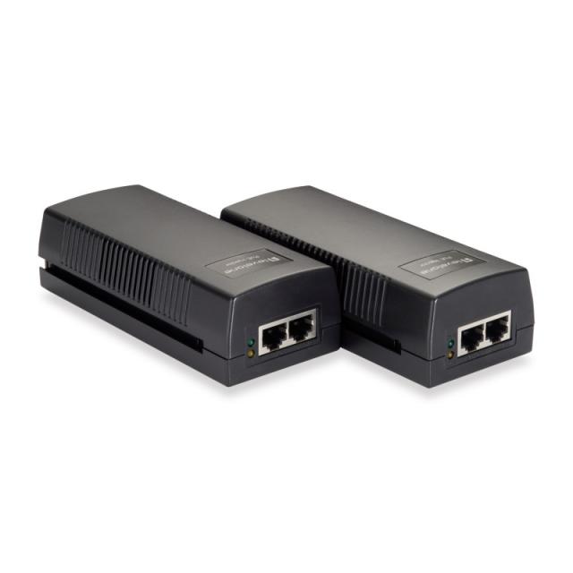 LevelOne - POI-2012 adaptador e inyector de PoE Ethernet rápido 52 V