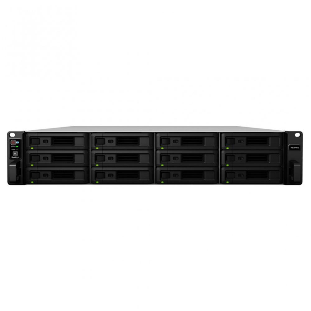 Synology - RackStation RS3618xs NAS Bastidor (2U) Intel® Xeon® D D-1521 8 GB DDR4 DiskStation Manager Negro