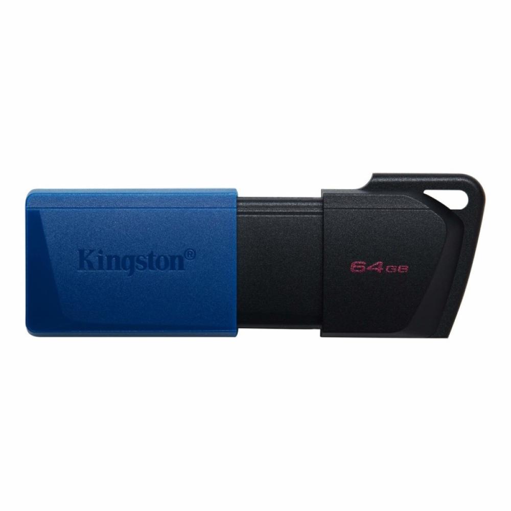Kingston Technology - DataTraveler 64GB USB3.2 Gen 1 Exodia M (Negro + Azul)