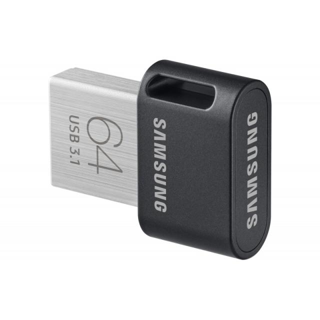 Samsung - MUF-64AB unidad flash USB 64 GB USB tipo A 3.2 Gen 1 (3.1 Gen 1) Gris, Plata