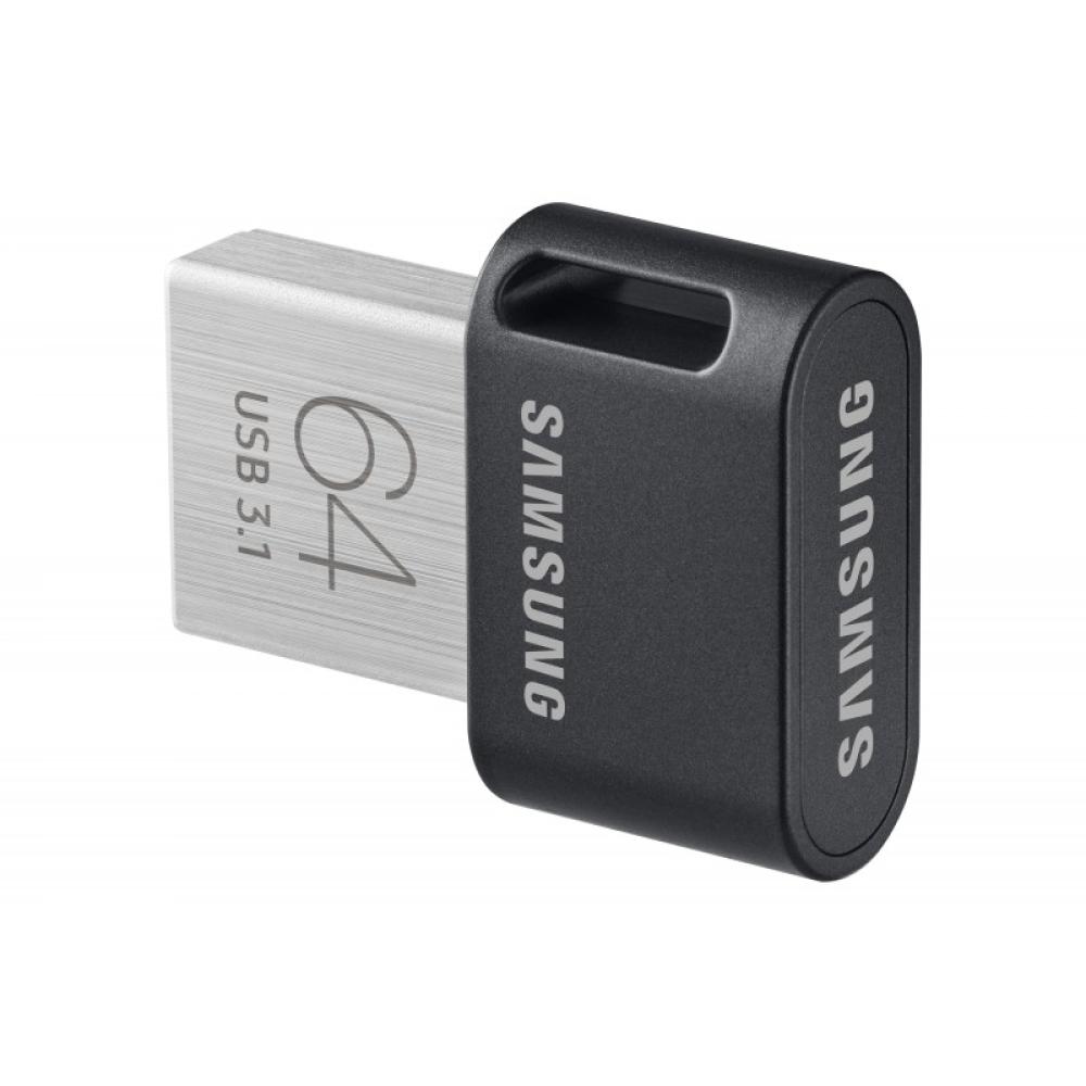 Samsung - MUF-64AB unidad flash USB 64 GB USB tipo A 3.2 Gen 1 (3.1 Gen 1) Gris, Plata