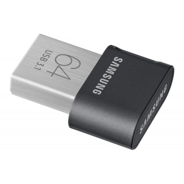 Samsung - MUF-64AB unidad flash USB 64 GB USB tipo A 3.2 Gen 1 (3.1 Gen 1) Gris, Plata
