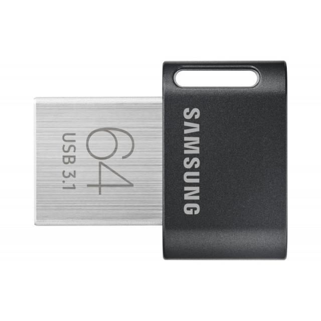Samsung - MUF-64AB unidad flash USB 64 GB USB tipo A 3.2 Gen 1 (3.1 Gen 1) Gris, Plata