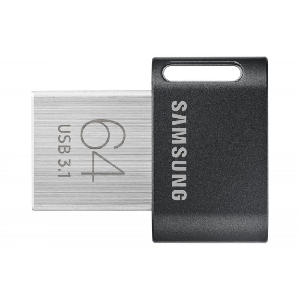 Samsung - MUF-64AB unidad flash USB 64 GB USB tipo A 3.2 Gen 1 (3.1 Gen 1) Gris, Plata