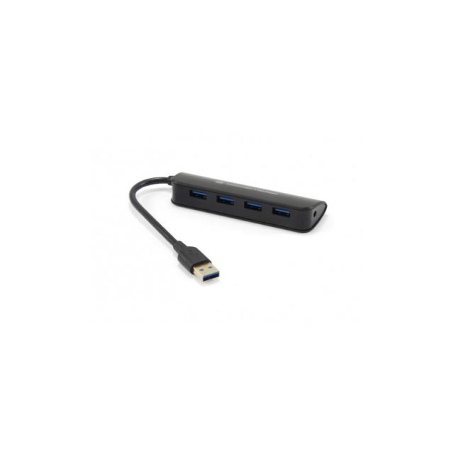 Conceptronic - C4PUSB3 USB 3.2 Gen 1 (3.1 Gen 1) Type-A 4800 Mbit/s Negro
