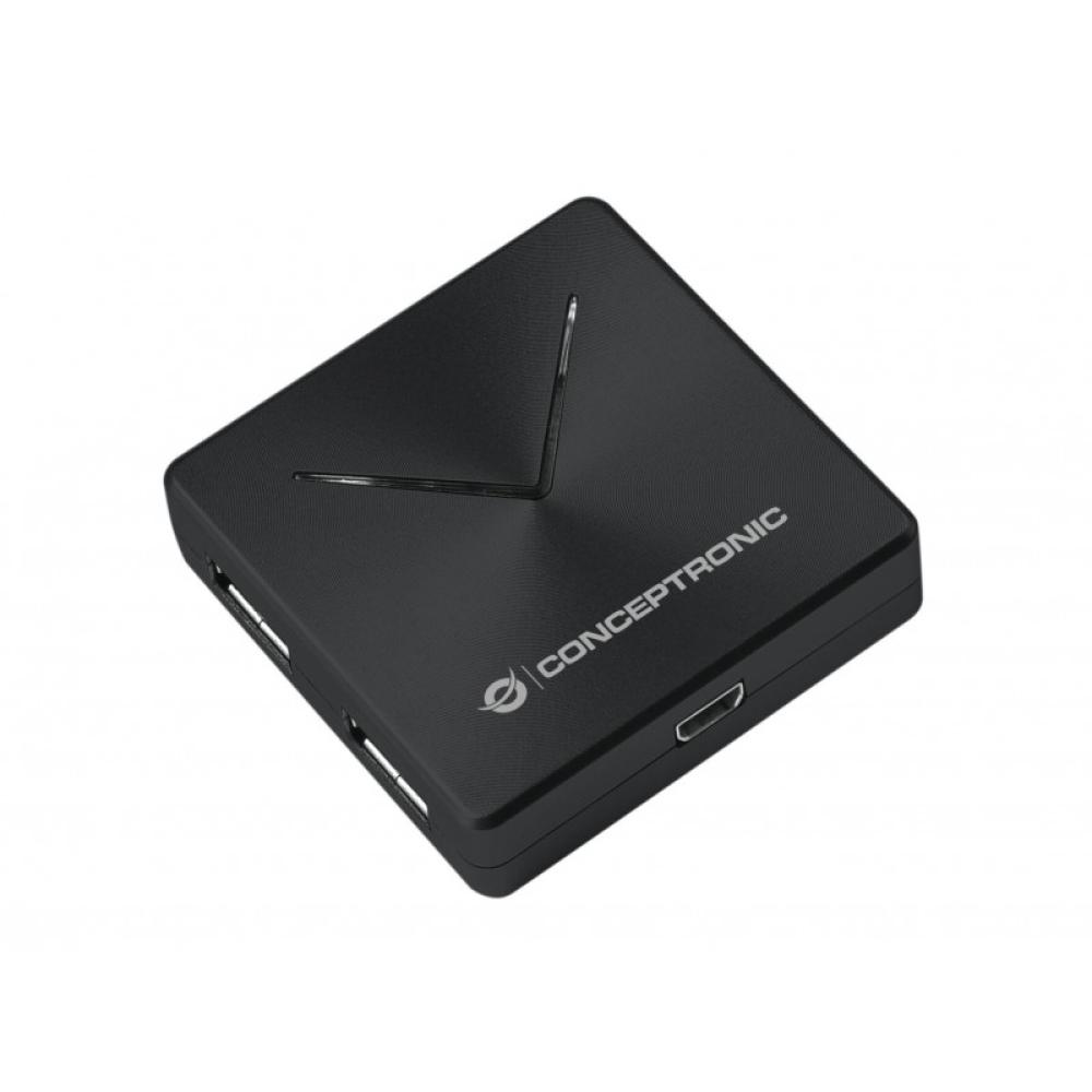 Conceptronic - HUBBIES02B 5000 Mbit/s Negro