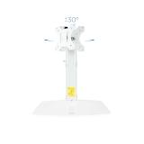 TooQ - DB1127TN-W soporte para monitor 68,6 cm (27") Independiente Blanco