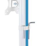 TooQ - DB1127TN-W soporte para monitor 68,6 cm (27") Independiente Blanco