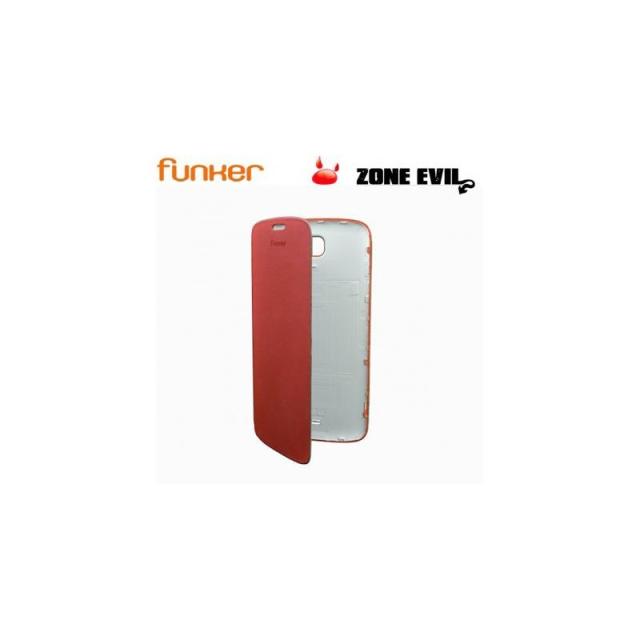 Funker - FR504R funda para teléfono móvil 11,4 cm (4.5") Folio Rojo