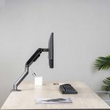 TooQ - DB4032TNR-G soporte para monitor 81,3 cm (32") Abrazadera/Atornillado Negro