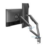 TooQ - DB4132TNR-G soporte para monitor 81,3 cm (32") Abrazadera/Atornillado Negro