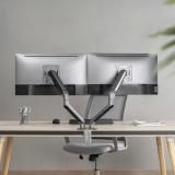 TooQ - DB4132TNR-G soporte para monitor 81,3 cm (32") Abrazadera/Atornillado Negro