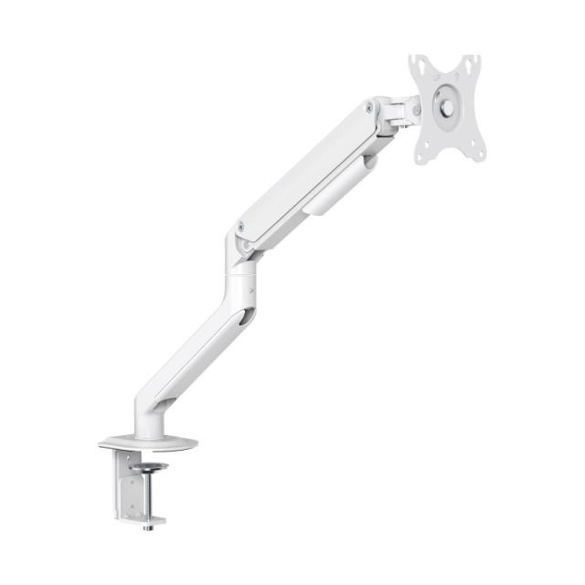 TooQ - DB4032TNR-W soporte para monitor 81,3 cm (32") Abrazadera/Atornillado Blanco