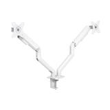 TooQ - DB4132TNR-W soporte para monitor 81,3 cm (32") Abrazadera/Atornillado Blanco