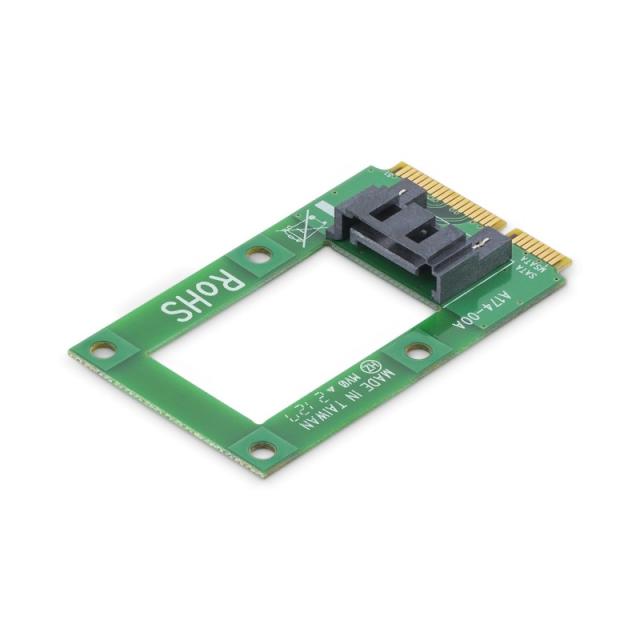 StarTech.com - Adaptador mSATA a SATA para Disco Duro o SSD - Tarjeta Conversora Mini SATA a SATA