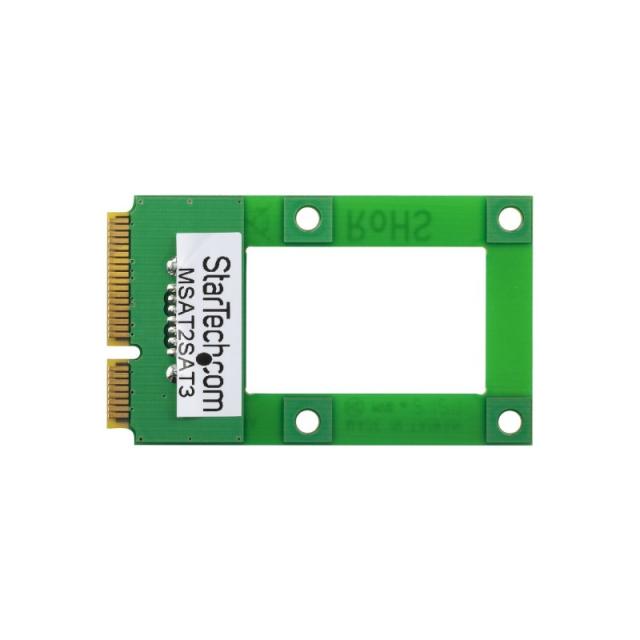StarTech.com - Adaptador mSATA a SATA para Disco Duro o SSD - Tarjeta Conversora Mini SATA a SATA