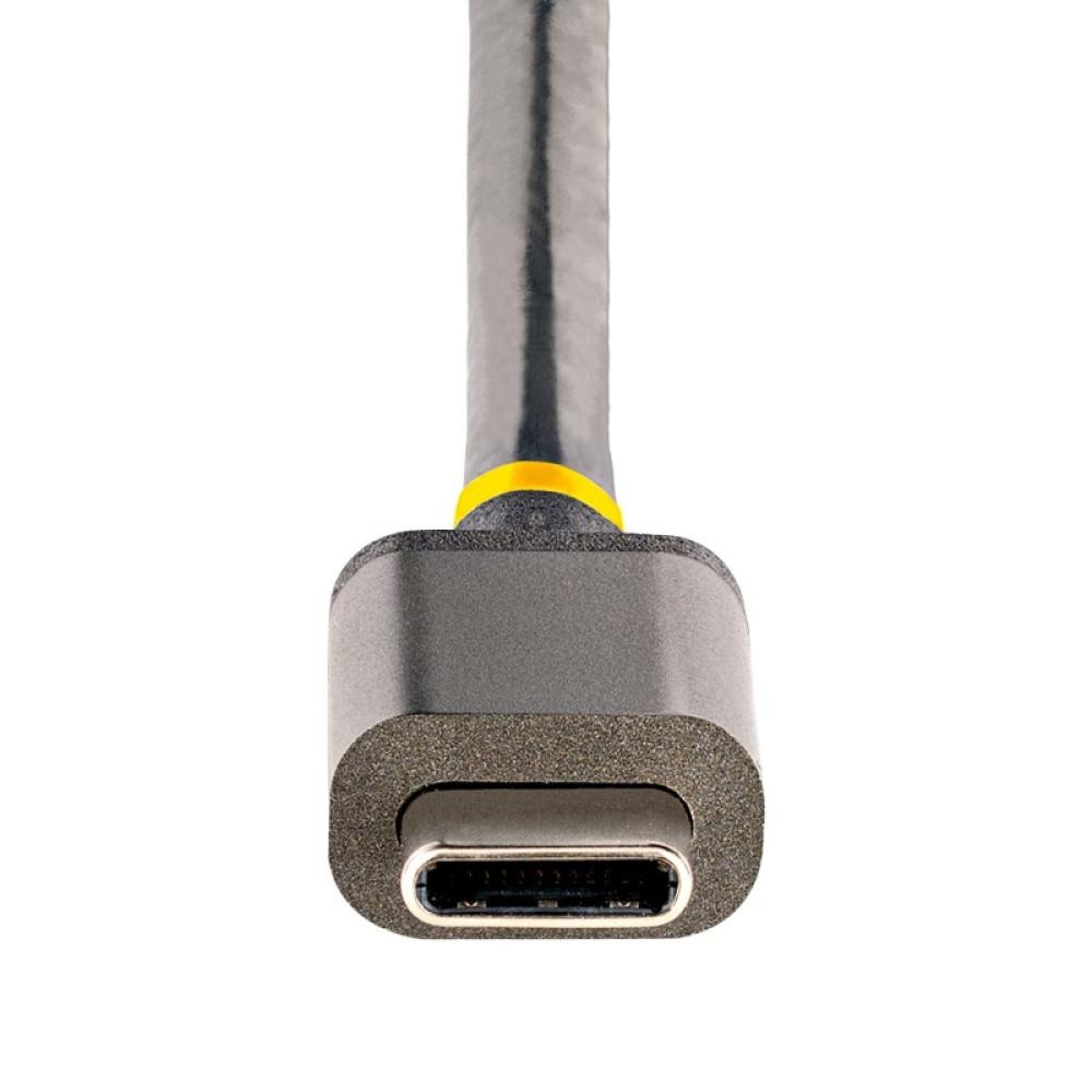 StarTech.com - Adaptador Multipuertos USB C de Vídeo 4K a 60Hz, con Hub de 3 Puertos USB-A de 5Gbps, Entrega de Alimentación USB