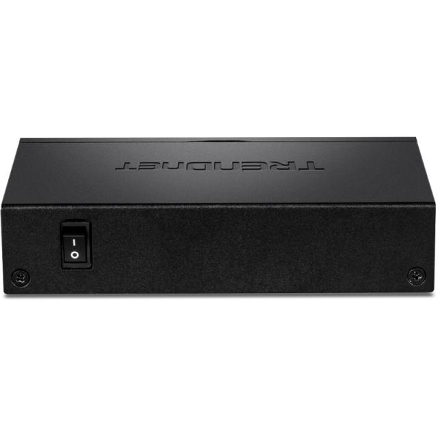 Trendnet - TPE-TG51G switch Gigabit Ethernet (10/100/1000) Energía sobre Ethernet (PoE) Negro