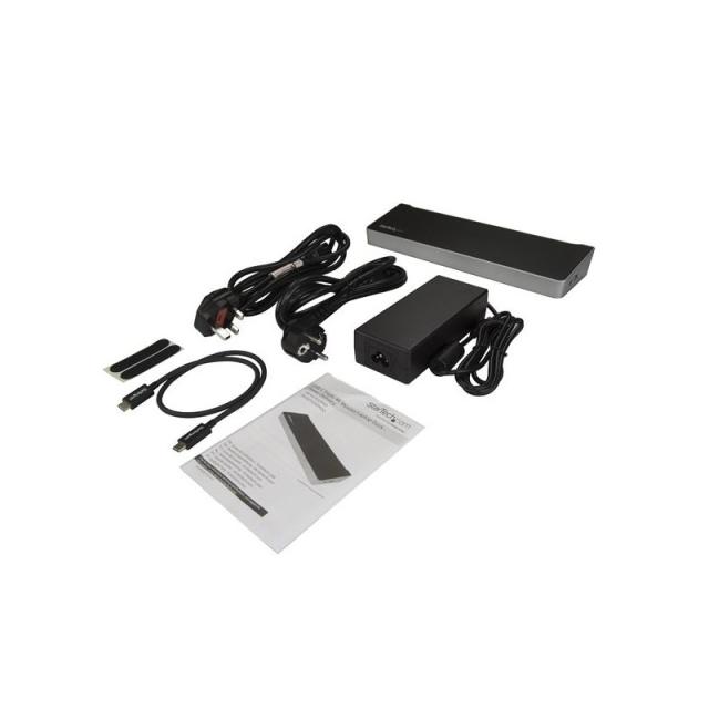 StarTech.com - Dock USB-C para 3 Monitores 4K con 5 Puertos USB 3.2 5Gbps - HDMI y DisplayPort - Mac y Windows - Docking Station