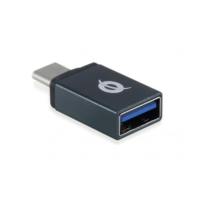 Conceptronic - HUBBIES04B hub de interfaz USB 3.2 Gen 1 (3.1 Gen 1) Type-A 5000 Mbit/s Negro