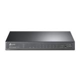 TP-Link - JetStream TL-SG2210P switch Gestionado L2/L4 Gigabit Ethernet (10/100/1000) Energía sobre Ethernet (PoE) Negro