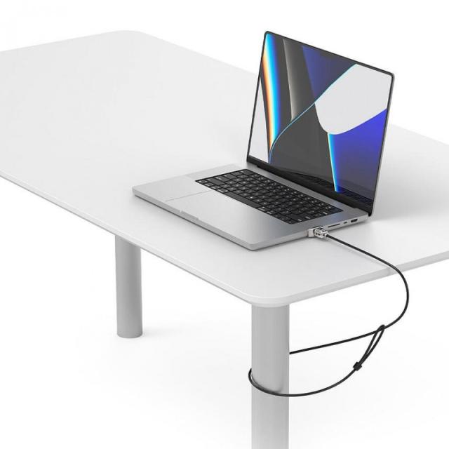 Compulocks - MBPR16LDG02KL cable antirrobo Negro, Plata