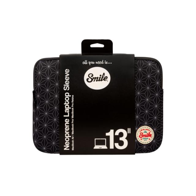 Smile - Funda Sleeve para Portátil hasta 13.3 pulgadas Neo Nipon de Neopreno color Negro