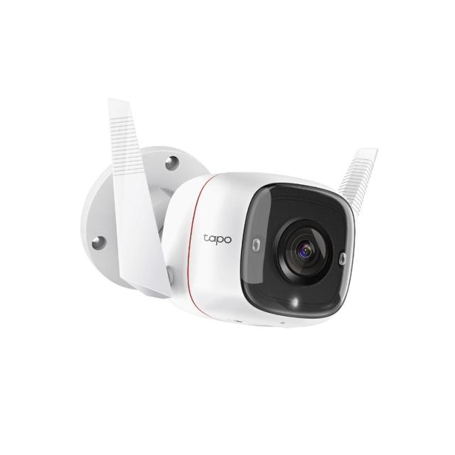 TP-Link - Tapo TC65 cámara de vigilancia Bala (forma) Cámara de seguridad IP Exterior 2304 x 1296 Pixeles Techo/pared