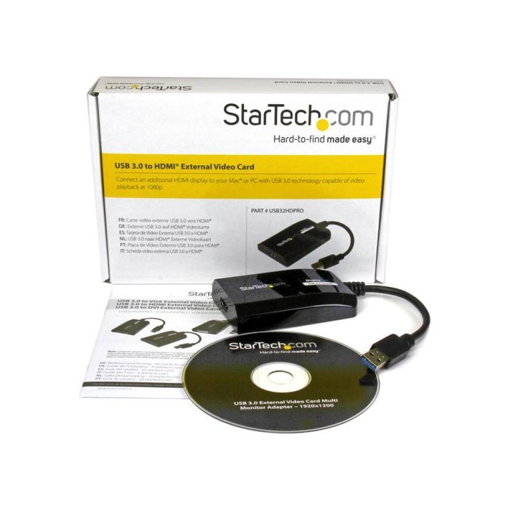 StarTech.com - Adaptador USB 3.0 HDMI - Certificado con DisplayLink - 1920x1200