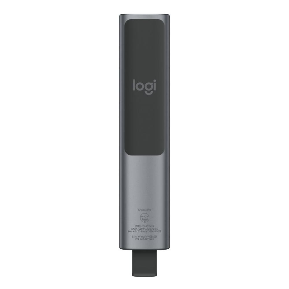 Logitech - 910-004861 apuntador inalámbricos Bluetooth/RF Gris