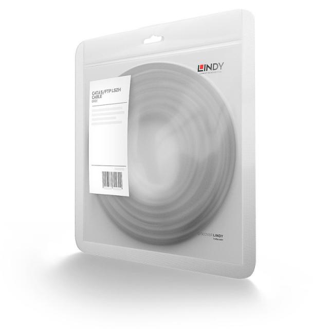 Lindy - 45585 cable de red Gris 5 m Cat6 S/FTP (S-STP)