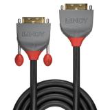 Lindy - 36230 cable DVI 0,5 m DVI-D DVI-I Negro