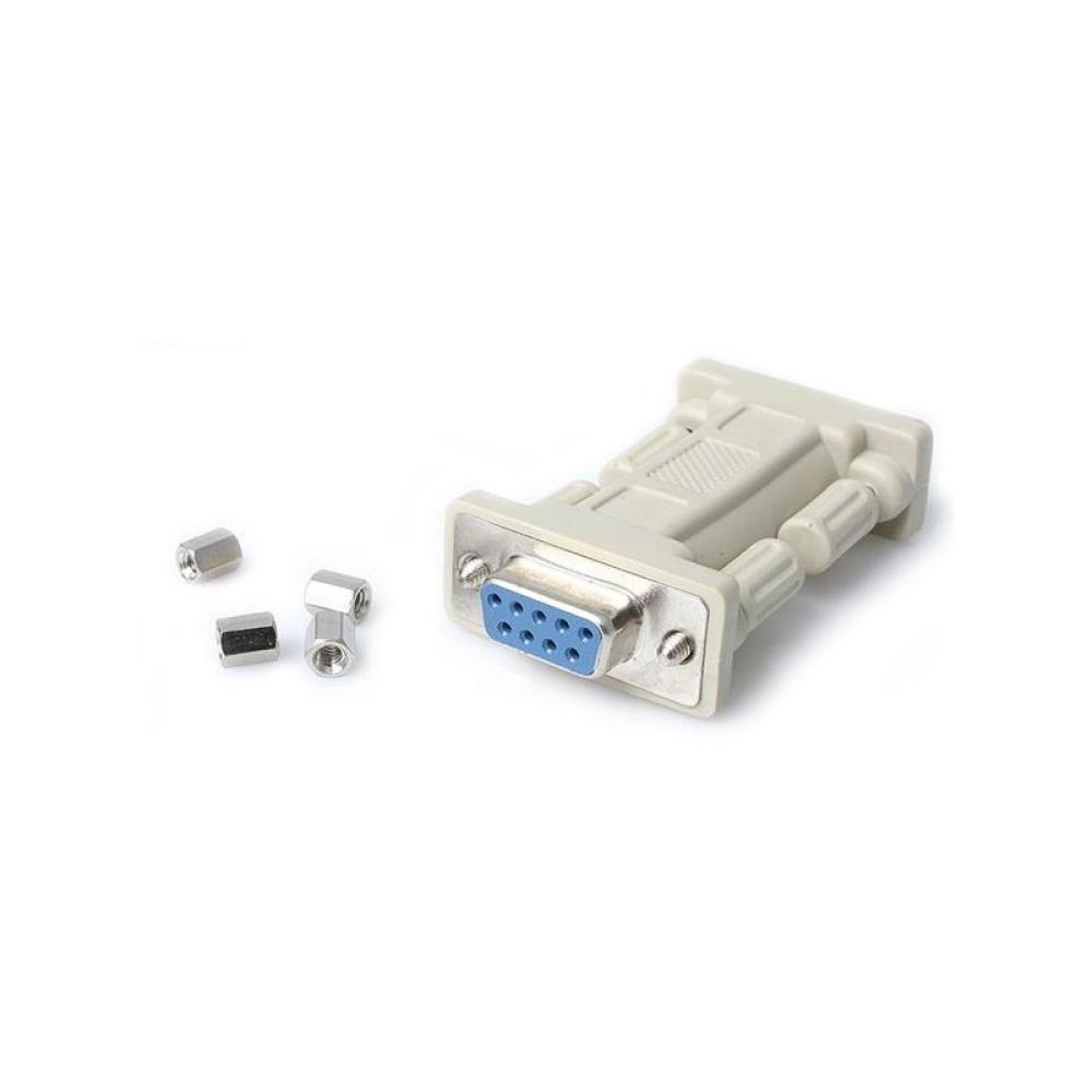 StarTech.com - Adaptador de Módem Nulo Serie RS232 DB9- H/H
