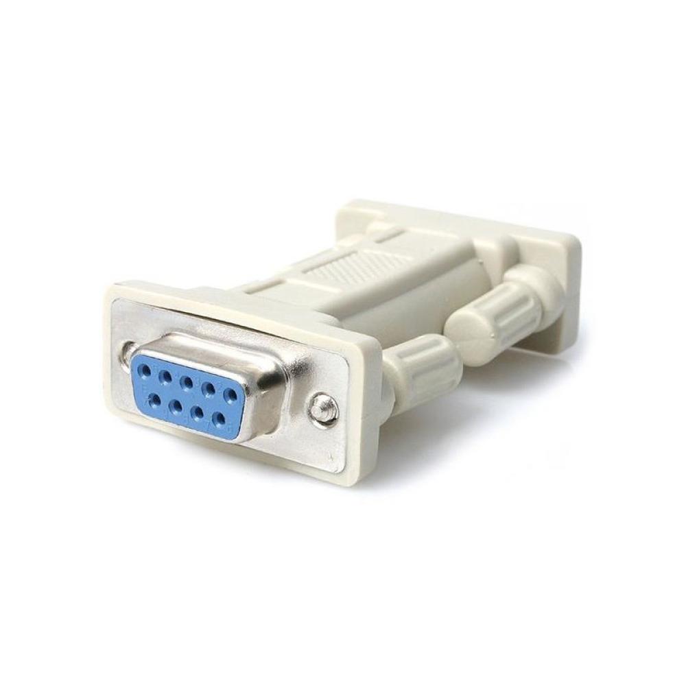 StarTech.com - Adaptador de Módem Nulo Serie RS232 DB9- H/H