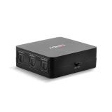 Lindy - 70480 divisor de audio Negro