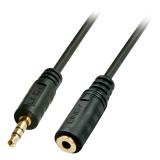 Lindy - 35653 cable de audio 3 m 3,5mm Negro