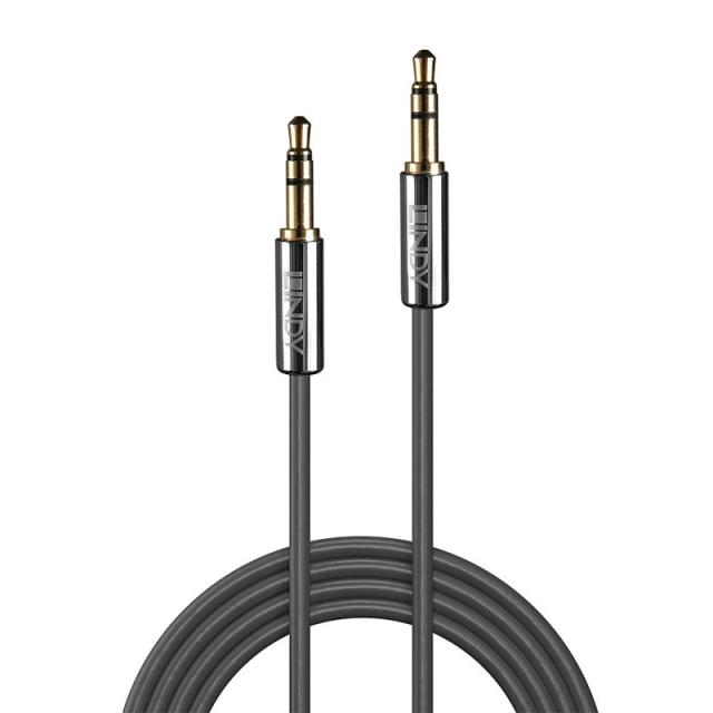 Lindy - 35322 cable de audio 2 m 3,5mm Antracita