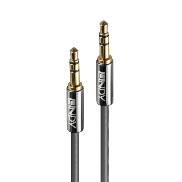 Lindy - 35322 cable de audio 2 m 3,5mm Antracita