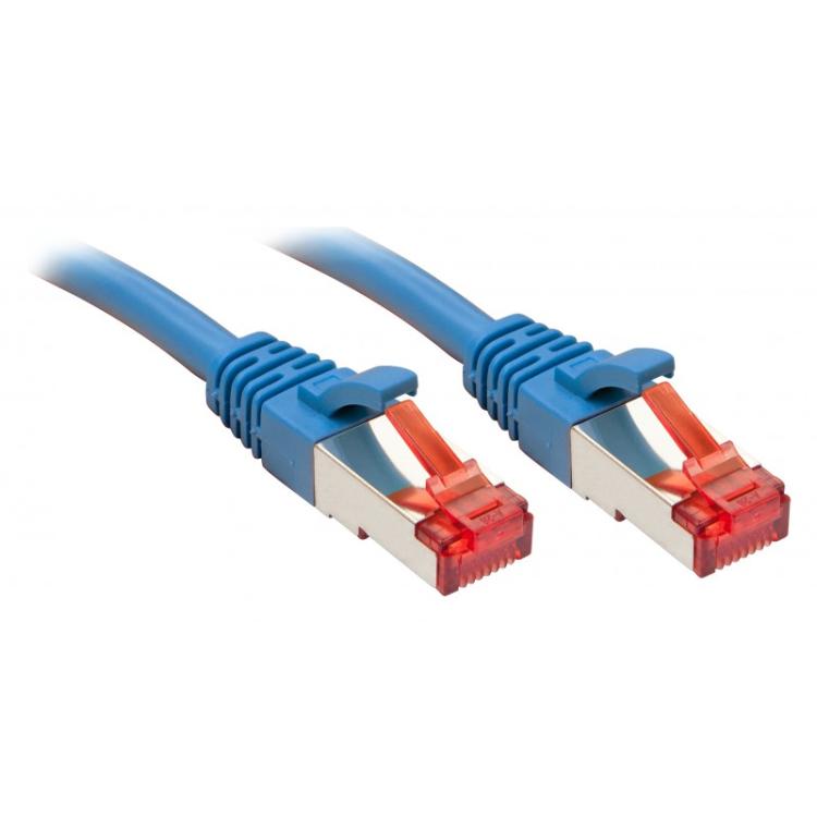 Lindy - 47717 cable de red Azul 1 m Cat6 S/FTP (S-STP)