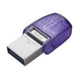 Kingston Technology - DataTraveler 64GB microDuo 3C 200MB/s dual USB-A + USB-C