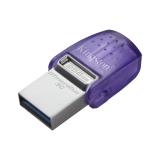 Kingston Technology - DataTraveler 256GB microDuo 3C 200MB/s dual USB-A + USB-C