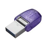 Kingston Technology - DataTraveler 128GB microDuo 3C 200MB/s dual USB-A + USB-C