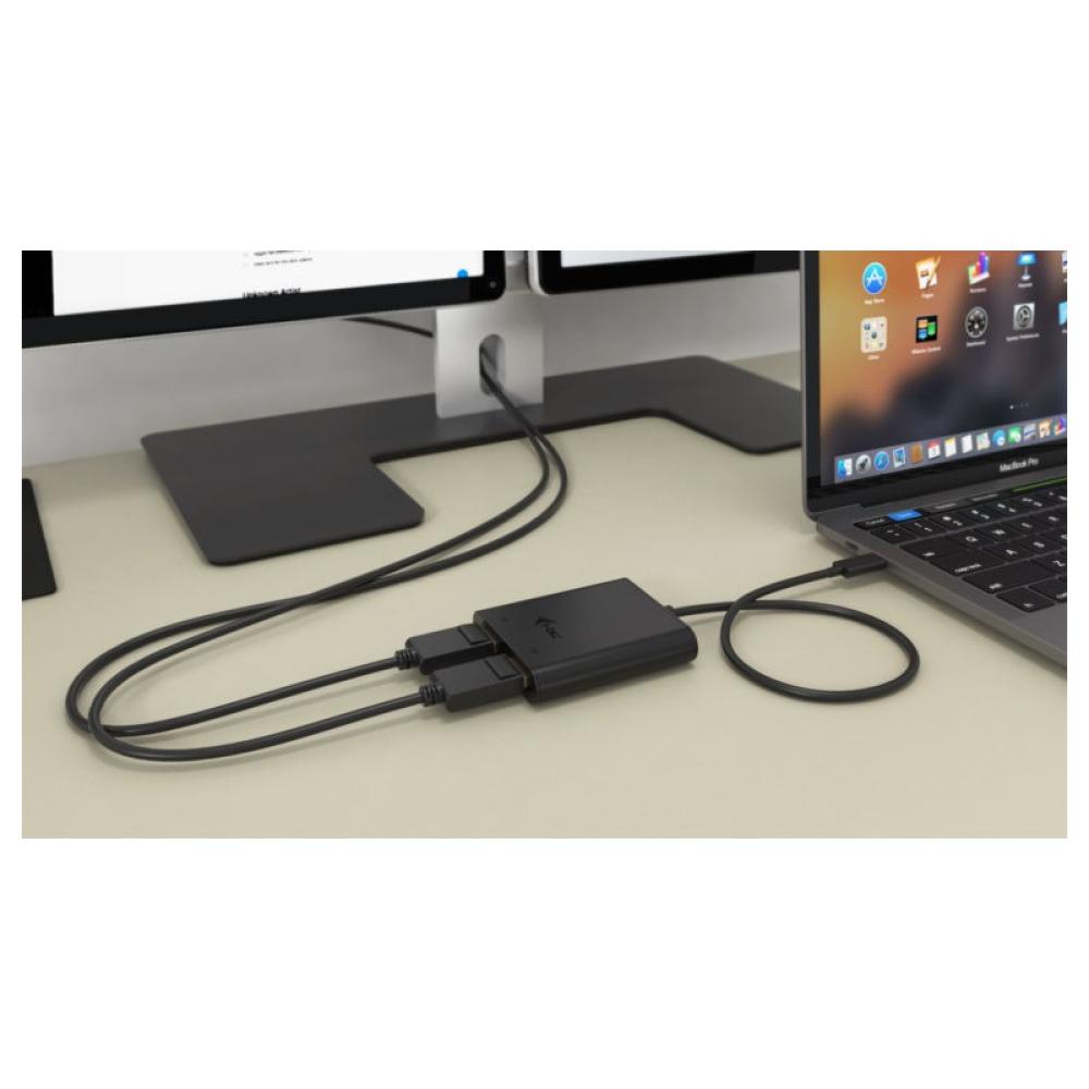i-tec - USB-C 3.1 Dual 4K DP Video Adapter