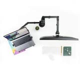 TooQ - Soporte de mesa para pantalla 13"-32" y portátil